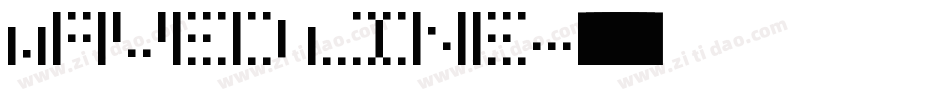 Waved Line字体转换